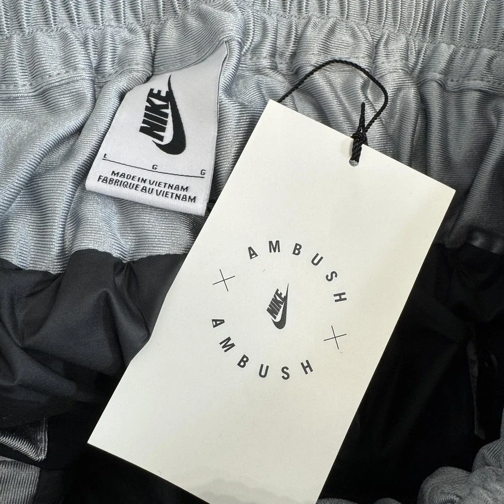 Nike‎ Ambush TearawayBrooklyn Nets Pants Womens Large Black White NBA Basketball